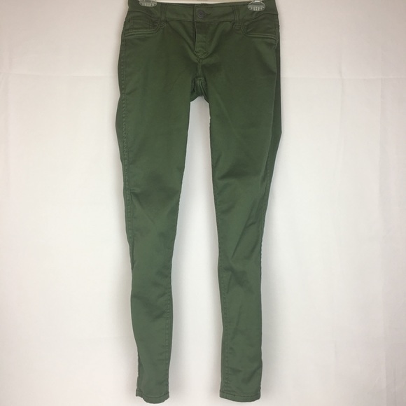 Flip Side camo/army green Skinny Jeans / Size 3 - Picture 5 of 7
